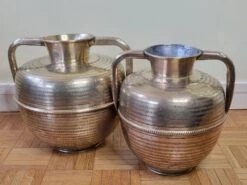 Paire De Jarres En Laiton à Double Anses Artisanat Marocain 20 Paire De Jarres En Laiton à Double Anses Artisanat Marocain -Jardin Fournitures Boutique 25aeb9b2 2c90 4e4a 9bcb 3d17ecae1435