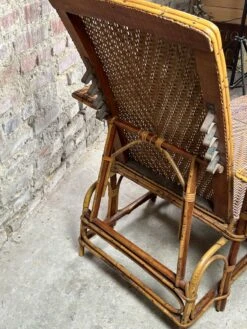 Chaise Longue En Rotin Vintage 1960 -Jardin Fournitures Boutique 26a0e607 f061 46b4 b0f2 a74de774015d
