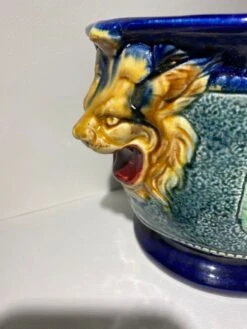 Cache Pot, Barbotine Ancienne Début XX Siècle 22 Cache Pot, Barbotine Ancienne Début XX Siècle -Jardin Fournitures Boutique 26aa2380 71f7 40b8 8583 f109c53d20fc