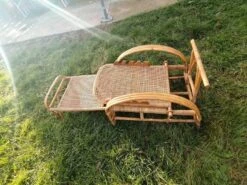 Chaise Longue Transat Osier Rotin Vintage -Jardin Fournitures Boutique 26b8c181 a359 4d8a 8167 57c350507deb