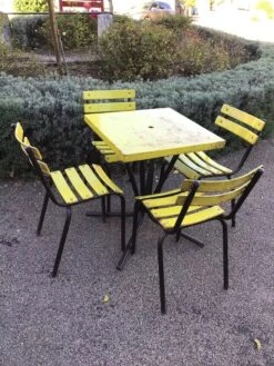 Ensemble Bistrot Table Et 4 Chaises -Jardin Fournitures Boutique 2750af82 0da3 4f37 bc48 aa0a44601a7f
