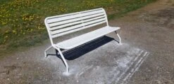 Banc Fer Et Bois Des Années 50 Repliable -Jardin Fournitures Boutique 29678339 0760 4b5e ac7c d9eb42c84557