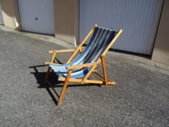 Chaise Longue Transat De Jardin Vintage An 60 -Jardin Fournitures Boutique 29698921 abf9 4e51 9009 a7a7a65f03d9