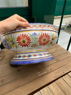 Fontaine En Porcelaine HB Quimper -Jardin Fournitures Boutique 297d3296 3a7a 44c8 9866 b3720c8ef009