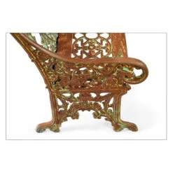 Banc En Fonte Sculptée à Patine Verte Circa 1940 -Jardin Fournitures Boutique 29dd6f56 eda7 4b63 b0cc 70d7eefc1e6f