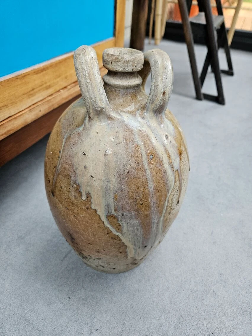 Cruche à Huile En Grès Début 20ème 12 Cruche à Huile En Grès Début 20ème – Image 10