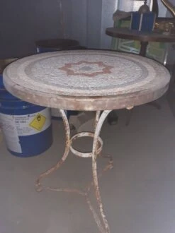 Table Ronde Guéridon Mosaïque -Jardin Fournitures Boutique 2a9a0989 f3c2 42e7 bb89 a01e48862e65