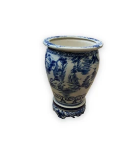 Cache Pot Vietnamien En Porcelaine Blanche Et Bleue -Jardin Fournitures Boutique 2b5570e9 1712 4fd3 a7ed 3de151bc30af