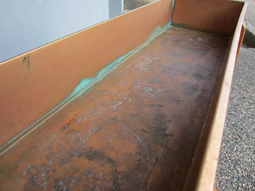 Porte Plante Jardinière Scandinave En Cuivre 11 Porte Plante Jardinière Scandinave En Cuivre – Image 9