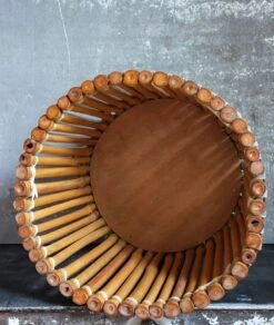 Corbeille Cache-pot Art-populaire Bambou Et Scoubidou Années 50 -Jardin Fournitures Boutique 2bb46e65 9628 42bf a31c c36426a13bd0