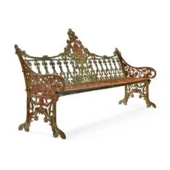 Banc En Fonte Sculptée à Patine Verte Circa 1940 -Jardin Fournitures Boutique 2d0bc76c ee47 4113 a5c2 685b7473ee98