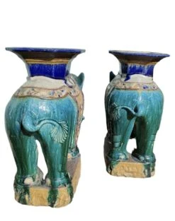 Paire D'éléphants Porte Plante Biên Hoa Début XXème 18 Paire D'éléphants Porte Plante Biên Hoa Début XXème -Jardin Fournitures Boutique 2d2ac9c7 e6ef 4281 a3ac 8859e4b55602