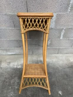 Porte Plantes Rotin Bambou Vintage 1960 -Jardin Fournitures Boutique 2d4c9847 aaf0 453a ab90 f01e856bfa39