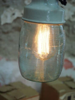 Lampe Baladeuse Industrielle Suspensions Verre Porcelaine -Jardin Fournitures Boutique 31160f7e 76e2 408d 8373 aa7ae612518b