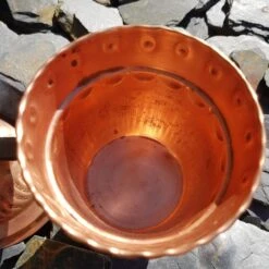 Porte Plante Duo En Cuivre Et Métal Goardere -Jardin Fournitures Boutique 320aca97 656f 40de 832a a22bc31816de