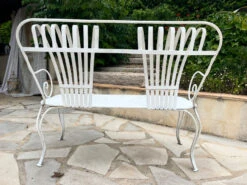 Banc Blanc -Jardin Fournitures Boutique 325a1686 89e8 497e 97ba cd7009c1b721