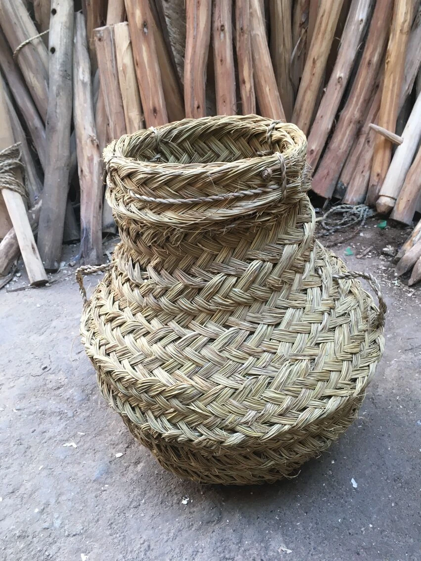 Jarre En Feuille De Doum 4 Jarre En Feuille De Doum – Image 2