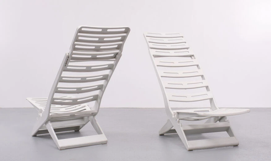 Chaises Pliantes Fanini Fain Ascoli Piceno Maratea, Années 1970, Italie 10 Chaises Pliantes Fanini Fain Ascoli Piceno Maratea, Années 1970, Italie – Image 8
