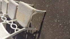 Set De 4 Chaises Blanches En Rotin -Jardin Fournitures Boutique 34ccc911 c540 416c 8ad5 4337d66c4e36