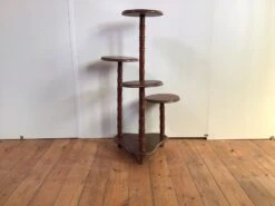 Porte-plante E, Chêne Vintage Avec 4 Niveaux -Jardin Fournitures Boutique 35018a87 8a51 4c02 afb7 236caac5d076