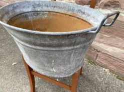 Bassine Vintage En Zinc 50 Litres -Jardin Fournitures Boutique 35038485 9791 4407 b50a ee98e58dadd0