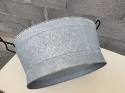 Bassine Lessiveuse Galvanisé Zinc Baignoire Vintage Bac à Fleurs -Jardin Fournitures Boutique 35709618 3cfb 4b2a 8014 c89850f61862