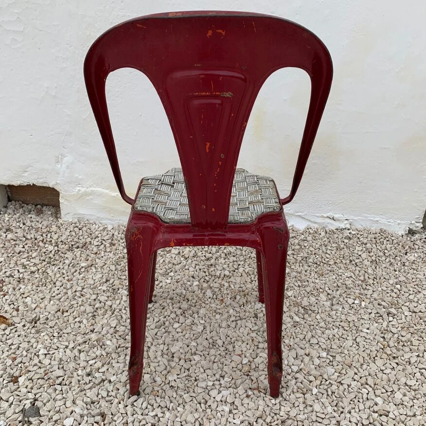 Lot De 7 Chaises Joseph Mathieu Bordeaux Années 30 9 Lot De 7 Chaises Joseph Mathieu Bordeaux Années 30 – Image 7