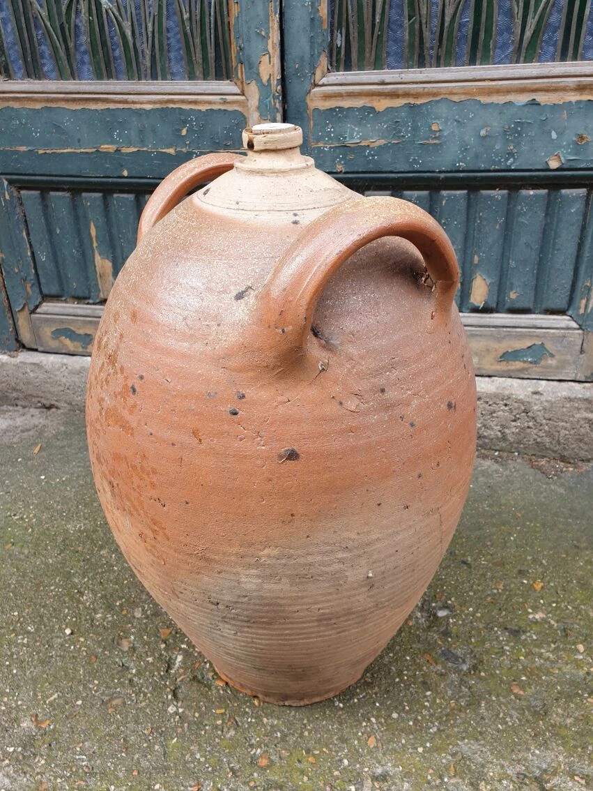 Grande Jarre Ancienne Haut 55 Cm Terre Cuite 5 Grande Jarre Ancienne Haut 55 Cm Terre Cuite – Image 3