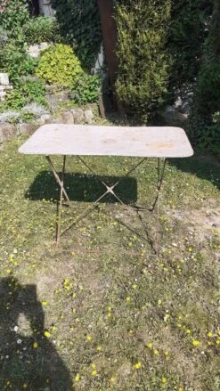 Table De Jardin Rectangulaire Pliante En Fer -Jardin Fournitures Boutique 380759fd 0f79 42bf 9071 b788a8e2597f