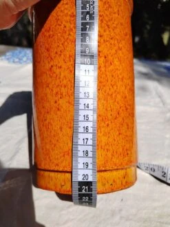 Cache Pot En Terre Cuite émaillée Orange -Jardin Fournitures Boutique 39dda112 95f7 4e6d a94e bff9a8f57cf8