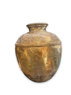 Jarre Indienne En Cuivre Doré -Jardin Fournitures Boutique 39fc9c93 190c 4938 bdd5 d6eb29581b5b