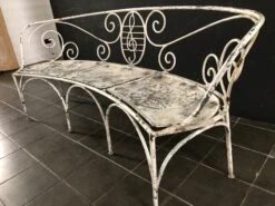 Banc Semi-circulaire En Fer Forgé, Années 1950 20 Banc Semi-circulaire En Fer Forgé, Années 1950 -Jardin Fournitures Boutique 3a57f4f2 b533 49a9 8332 a3a73c2adb3d