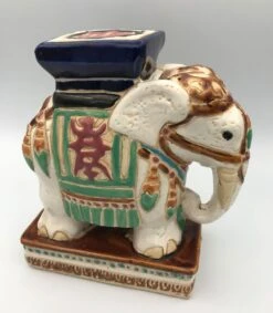 Support Porte-Plante Éléphant En Céramique Sculpture Polychrome Décorative 20 Cm -Jardin Fournitures Boutique 3af86bdb 209d 4c68 997f c1c414a15c29