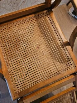 Chaise Longue Pont De Bateau Cannée En Bois -Jardin Fournitures Boutique 3b23af03 806f 481f 8e7c f675155f2272