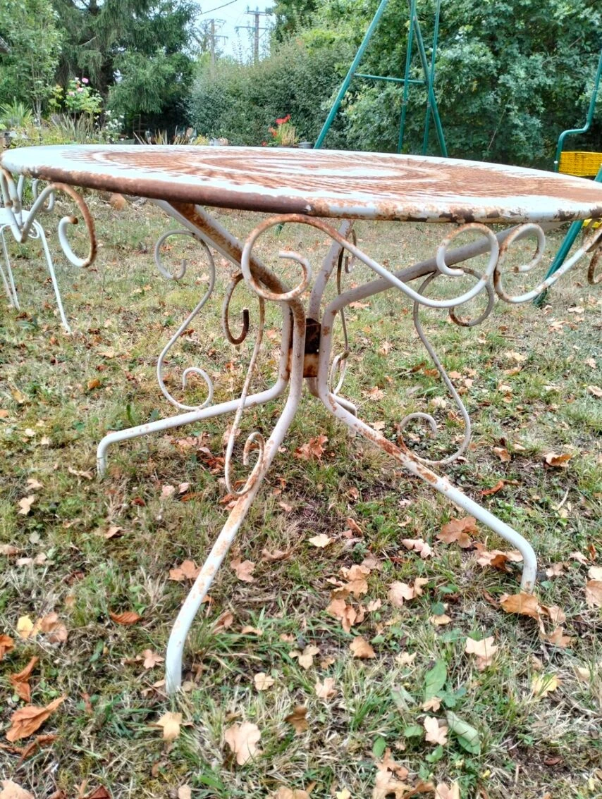 Salon De Jardin Fer Forgé 7 Salon De Jardin Fer Forgé – Image 5