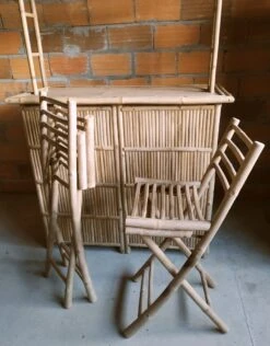 Ensemble Bar En Bambou Avec Ses Deux Tabourets -Jardin Fournitures Boutique 3bdd075d 06ce 449d a2d1 bf5876319dfa