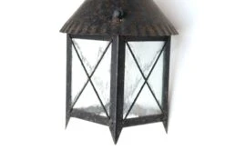 Suspension Lanterne Et Verre Et Métal, Années 50 -Jardin Fournitures Boutique 3c957207 83a6 49bd be3b 43484516b5e6