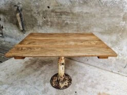 Table Ancienne De Jardin En Chêne Sur Pied En Fonte -Jardin Fournitures Boutique 3e471fca dfcb 46c0 b41f e2d716aa0f5f