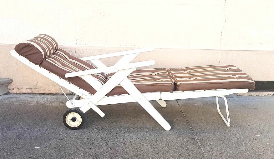 Chaise Longue "bain De Soleil" R. Gleizes Années 70 7 Chaise Longue "bain De Soleil" R. Gleizes Années 70 – Image 5