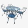 Salon De Jardin En Fer Forgé Bleu -Jardin Fournitures Boutique 3fb7c08f b285 41eb 8347 b4fa8d1d6c8a