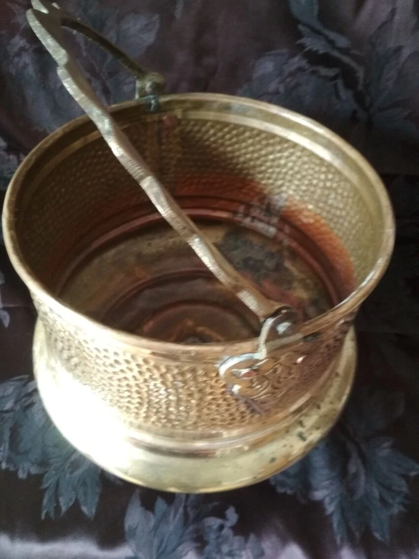 Chaudron Tripode En Cuivre Et Bronze 13 Chaudron Tripode En Cuivre Et Bronze – Image 11