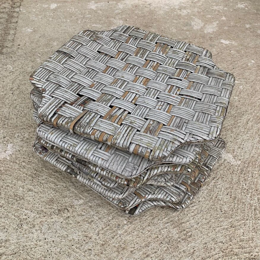 Lot De 7 Chaises Joseph Mathieu Bordeaux Années 30 6 Lot De 7 Chaises Joseph Mathieu Bordeaux Années 30 – Image 4