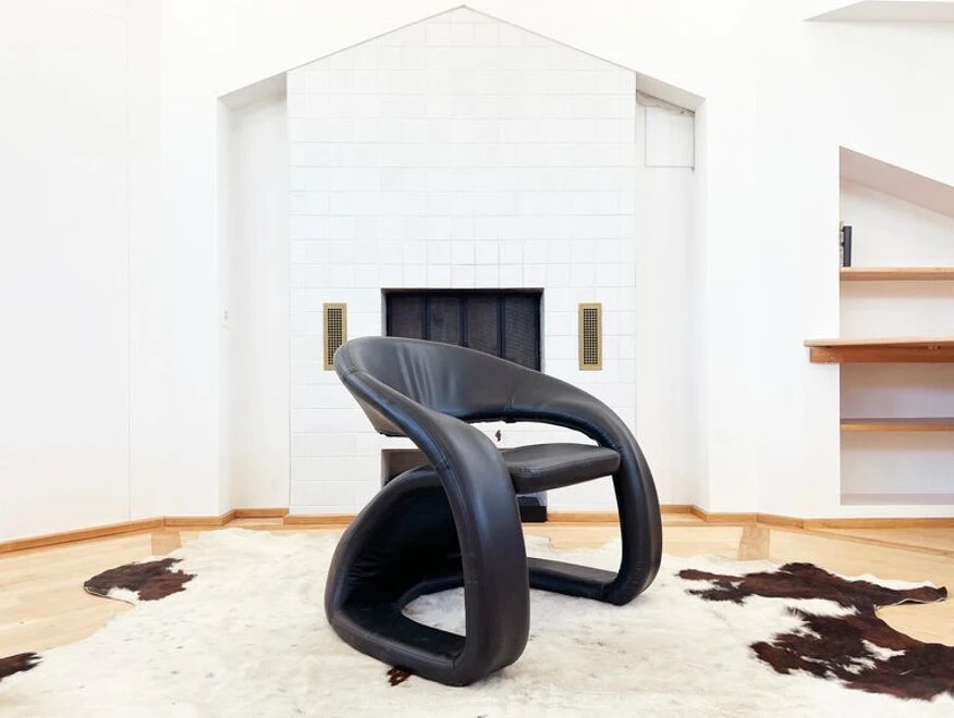 Chaise Longue Sculpturale 80s 4 Chaise Longue Sculpturale 80s – Image 2