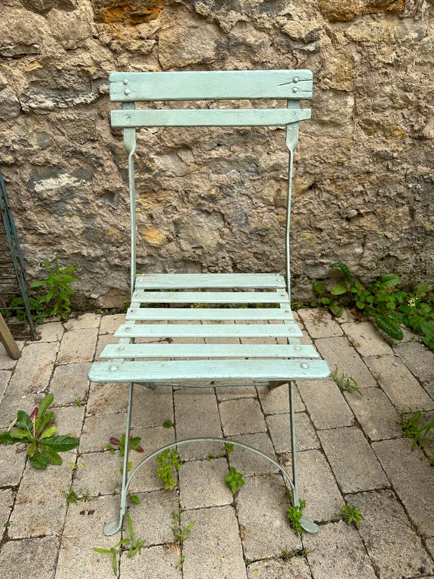 Salon De Jardin En Métal Vert Amande 17 Salon De Jardin En Métal Vert Amande – Image 15