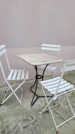 Guéridon De Bistrot Parisien En Marbre Ancien -Jardin Fournitures Boutique 453fe4c6 f426 447f bfe0 1efdc3399da0