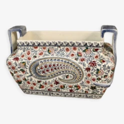 Jardinère De Table En Faïence De Gien