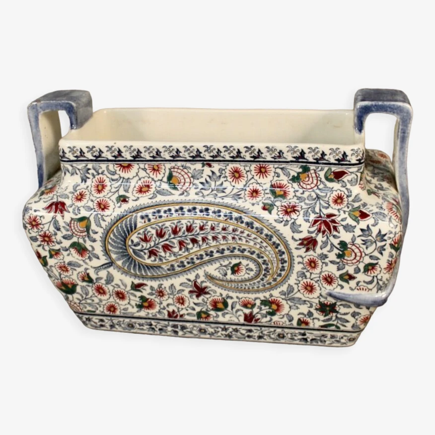 Jardinère De Table En Faïence De Gien 3 Jardinère De Table En Faïence De Gien