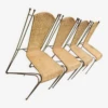 Ensemble De 4 Chaises De Jardin En Rotin Et Fer Par Frederick Weinberg, États-Unis Années 1950 -Jardin Fournitures Boutique 4670ce37 cb86 48ef b879 f54a10377406