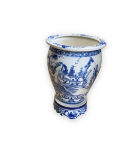 Cache Pot Vietnamien En Porcelaine Blanche Et Bleue -Jardin Fournitures Boutique 471c2188 fae8 4e08 9f4b fe7d5380e1e8