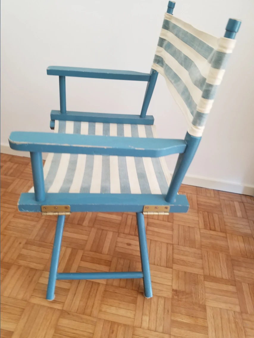 Chaise De Metteur En Scène Vintage 4 Chaise De Metteur En Scène Vintage – Image 2